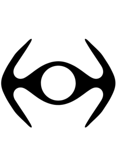 Mandalorian P4 Simple Stencil Svg Vector, Free Vectors File